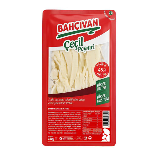 Bahçıvan Çeçil Peyniri 180 Gr nin resmi