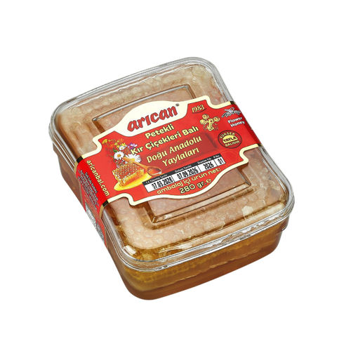Arıcan Kır Çiçekleri Petek Balı 280 Gr nin resmi