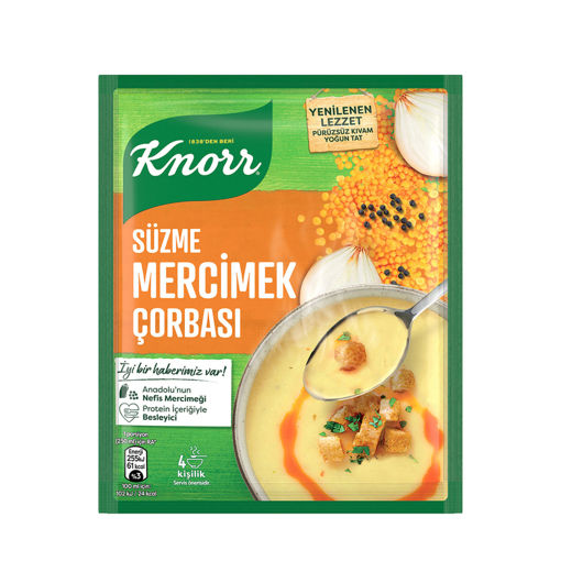 Knorr Süzme Mercimek Çorbası 76 Gr nin resmi