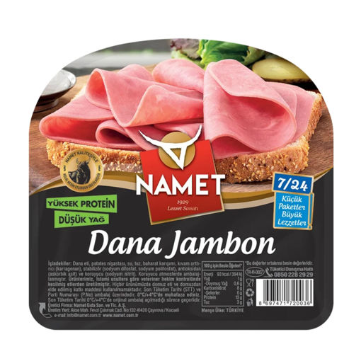 Namet Dana Jambon 7/24 50 Gr nin resmi